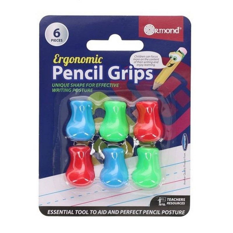 Ergonomic Pencil Grips Set of 6