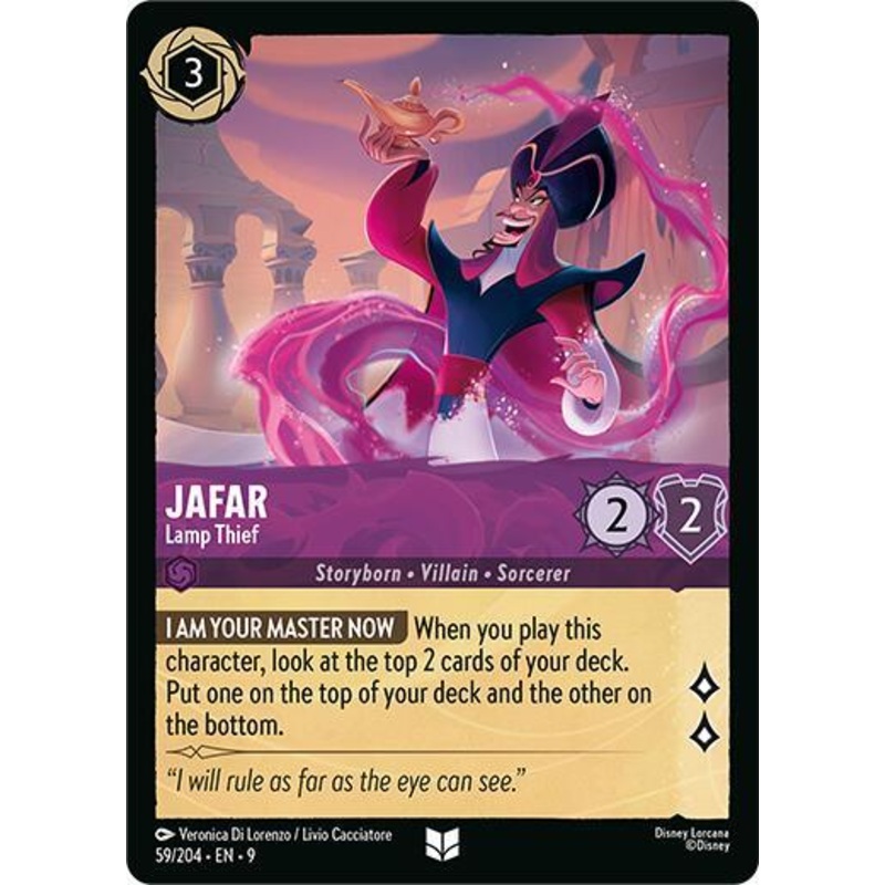 Jafar – Lamp Thief (59/204) [Fabled] (ONLINE ORDER ONLY)