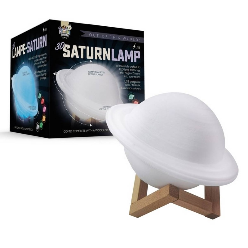 Saturn 3D LED Lamp