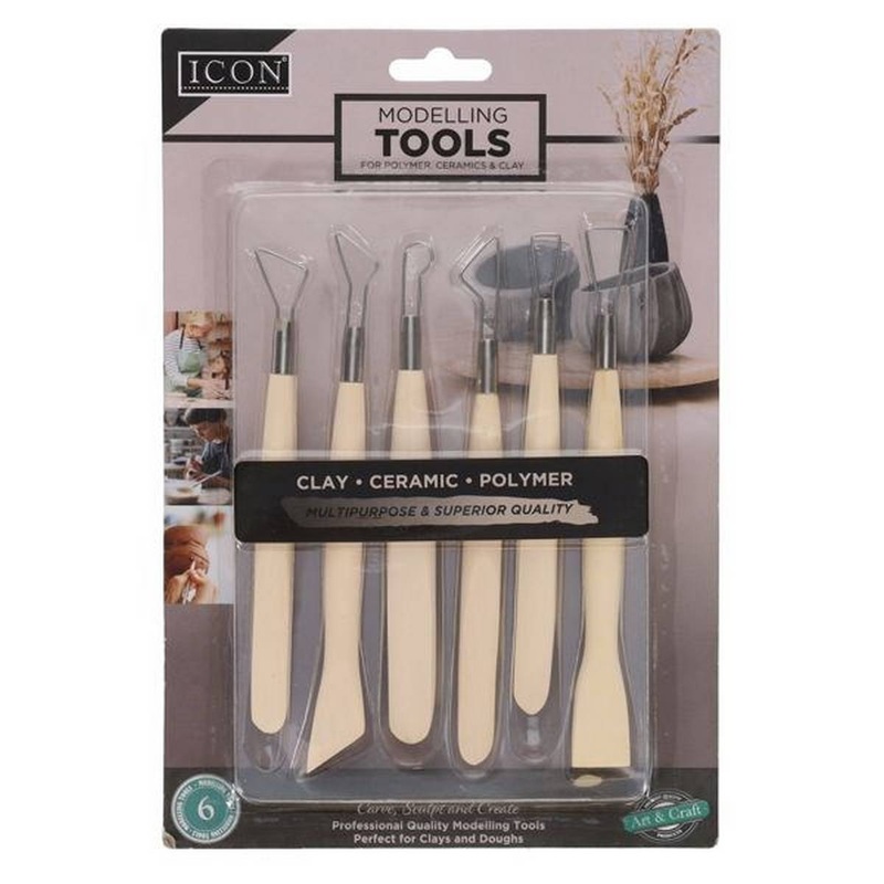Wire Ended Modelling Tools Set of 6