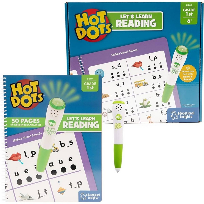 Hot Dots Lets Learn Reading 1st Grade