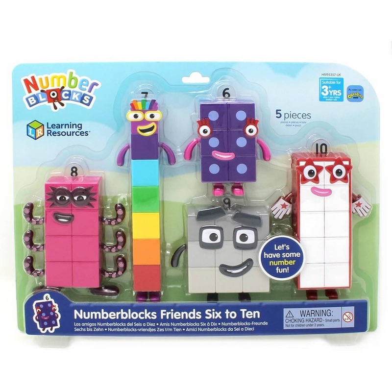 Numberblocks Friends Six to Ten