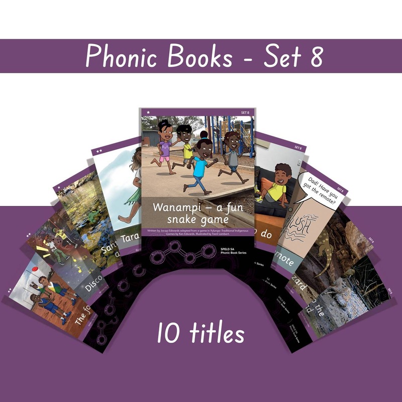 SPELD SA Phonic Books  Set 8