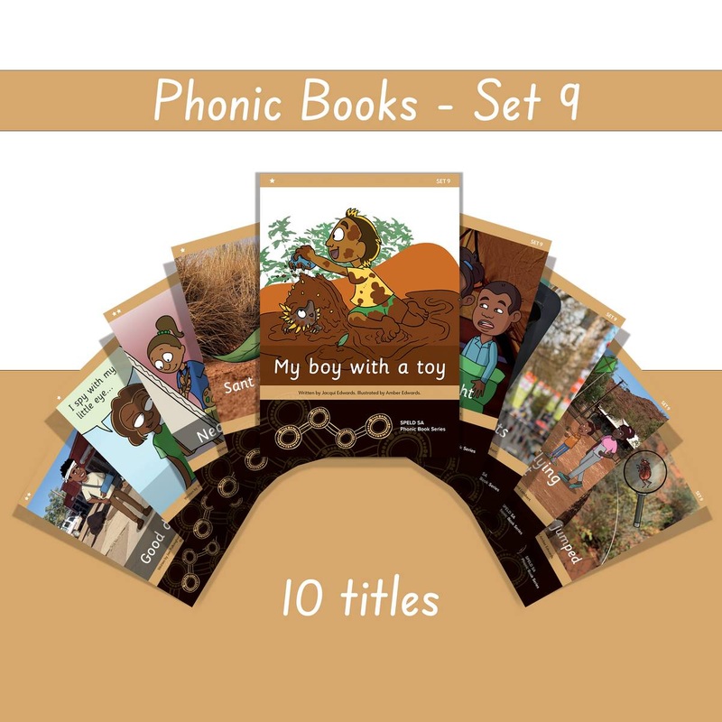 SPELD SA Phonic Books  Set 9