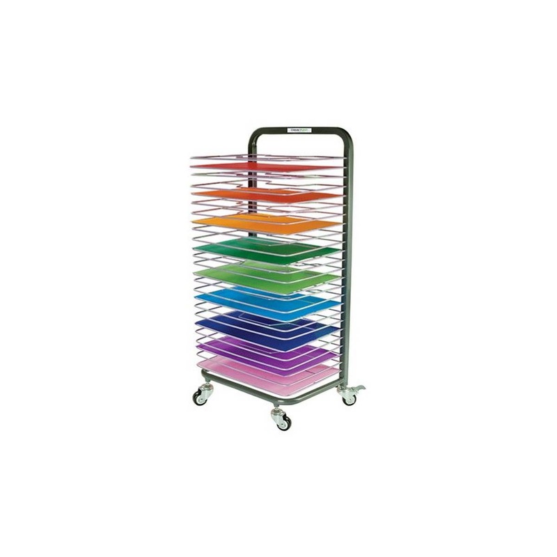 25 Shelf Mobile Drying Rack