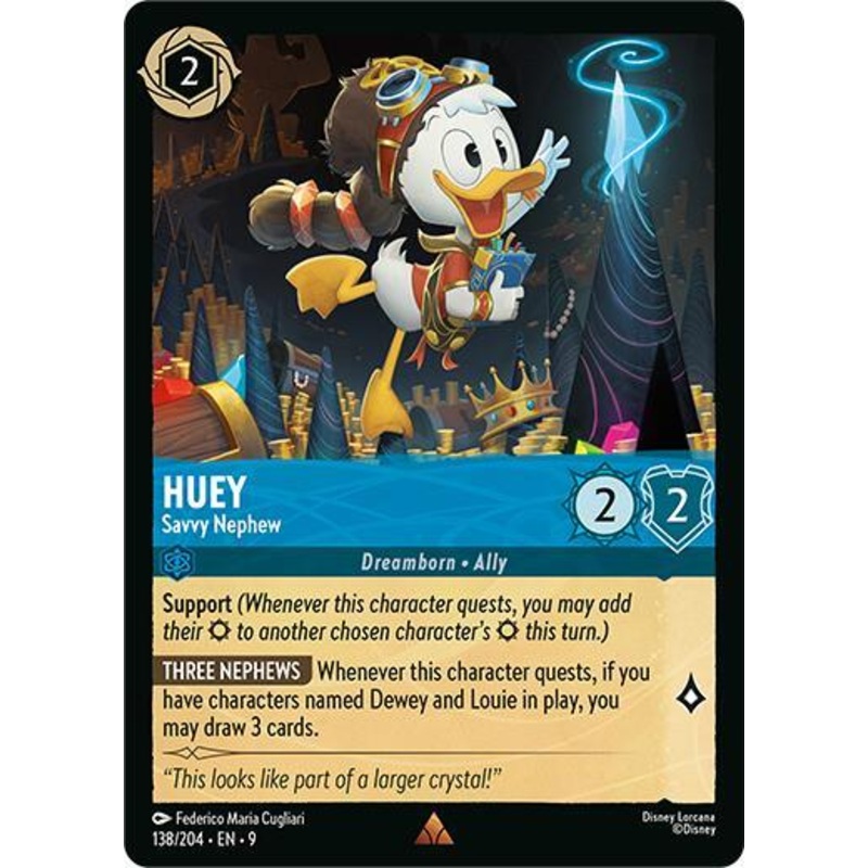 Huey – Savvy Nephew (138/204) [Fabled] (ONLINE ORDER ONLY)