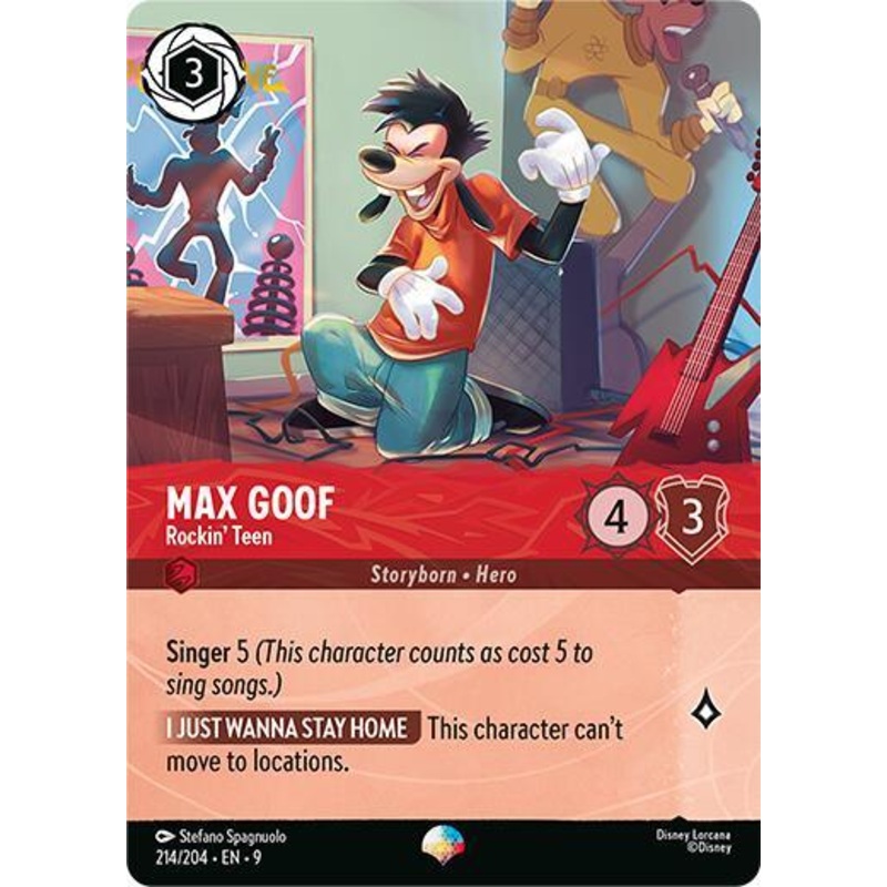 Max Goof – Rockin’ Teen (Epic) (214/204) [Fabled] (ONLINE ORDER ONLY)