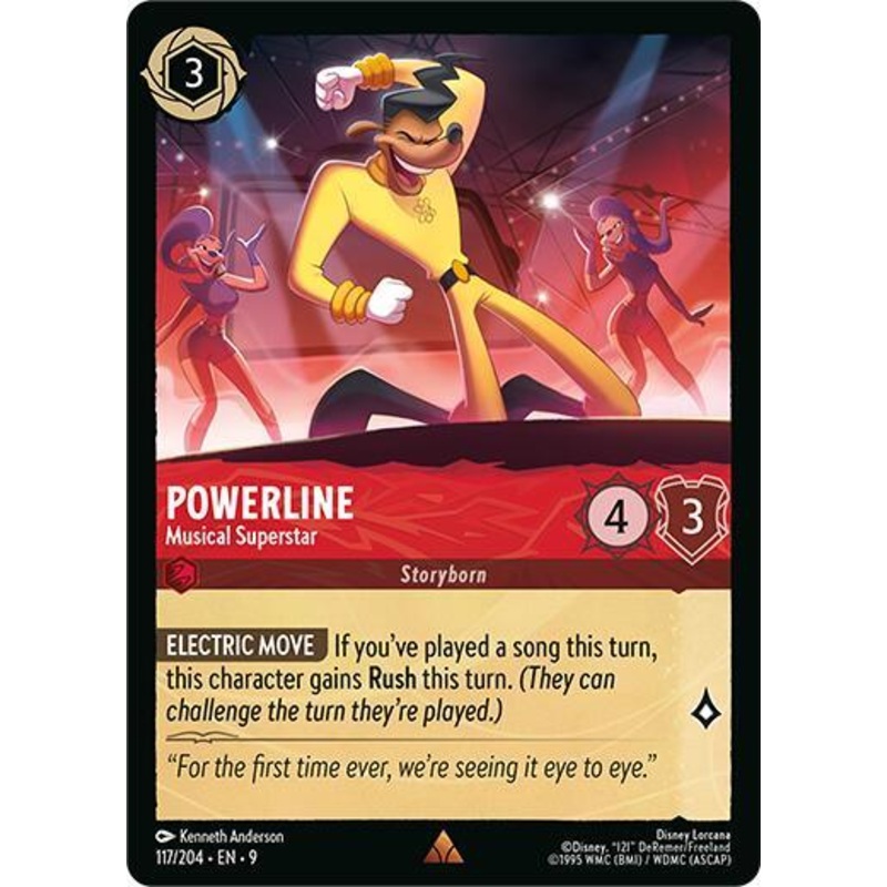 Powerline – Musical Superstar (117/204) [Fabled] (ONLINE ORDER ONLY)