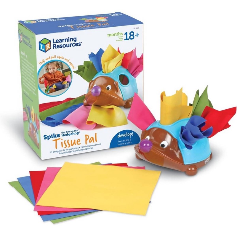 Spike The Fine Motor Hedgehog Tissue Pal