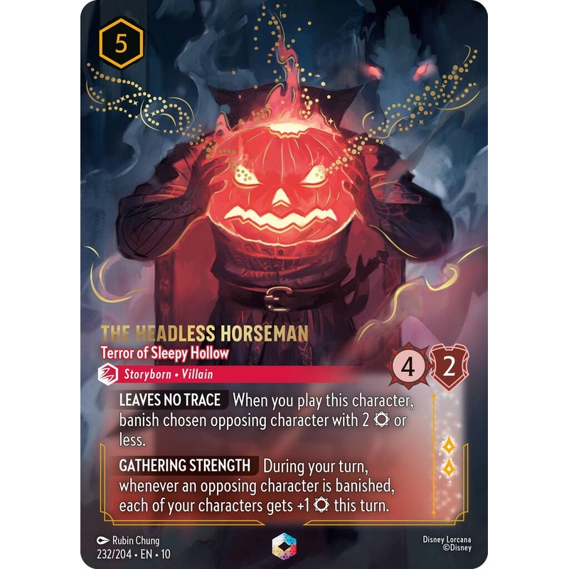 The Headless Horseman – Terror of Sleepy Hollow (Enchanted) (232/204) [Whispers in the Well] (ONLINE ORDER ONLY)