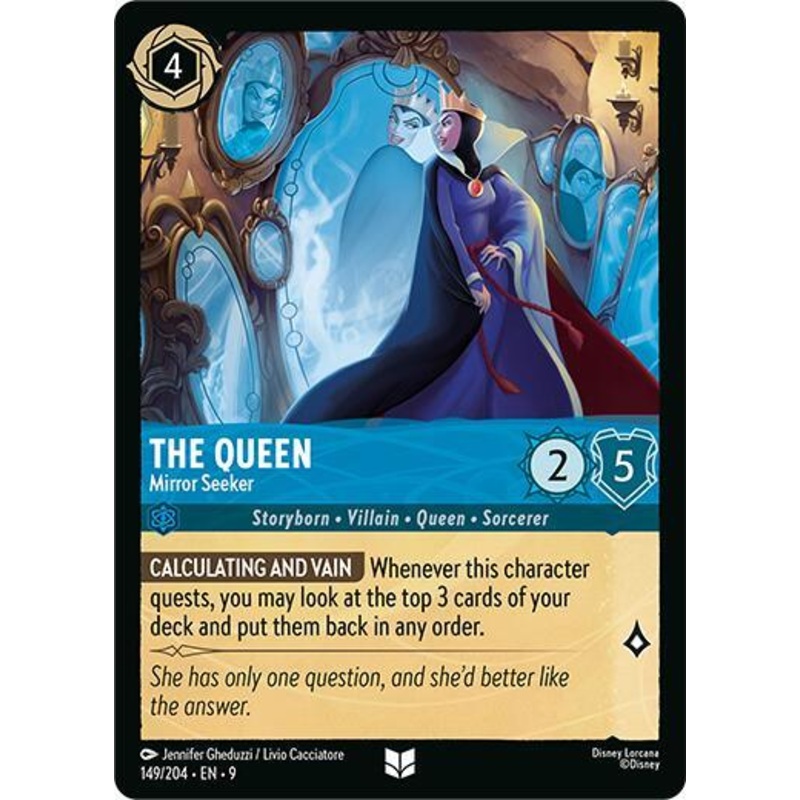 The Queen – Mirror Seeker (149/204) [Fabled] (ONLINE ORDER ONLY)