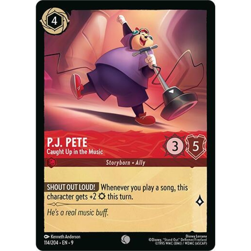 P.J. Pete – Caught Up in the Music (114/204) [Fabled] (ONLINE ORDER ONLY)