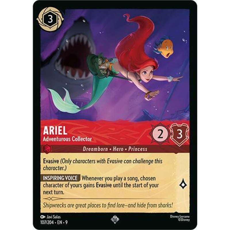 Ariel – Adventurous Collector (107/204) [Fabled] (ONLINE ORDER ONLY)