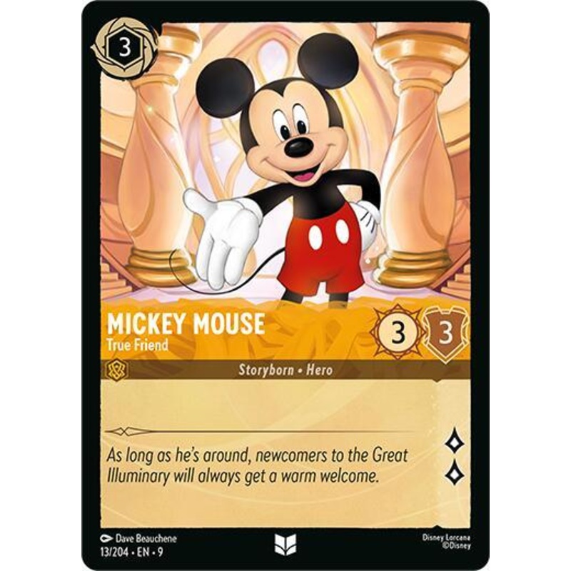 Mickey Mouse – True Friend (13/204) [Fabled] (ONLINE ORDER ONLY)