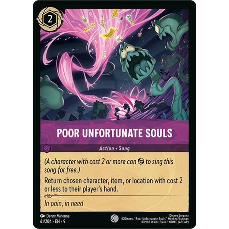 Poor Unfortunate Souls (61/204) [Fabled] (ONLINE ORDER ONLY)