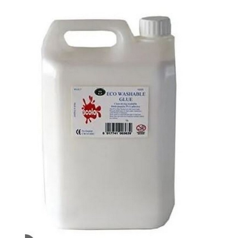 Scola Washable PVA Craft School Glue 5 litre
