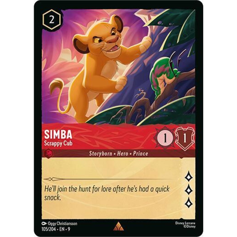 Simba – Scrappy Cub (105/204) [Fabled] (ONLINE ORDER ONLY)