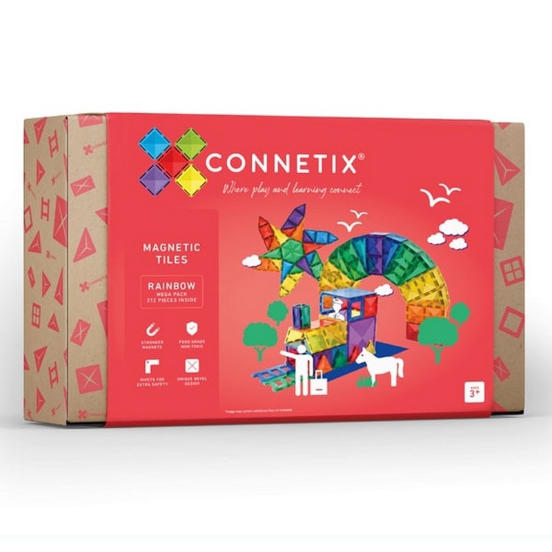 Connetix Rainbow Mega Pack of 212 pcs