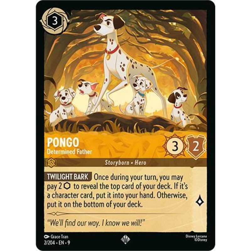 Pongo – Determined Father (2/204) [Fabled] (ONLINE ORDER ONLY)