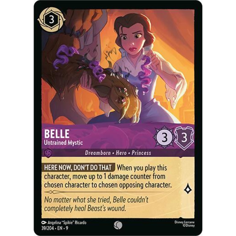 Belle – Untrained Mystic (39/204) [Fabled] (ONLINE ORDER ONLY)
