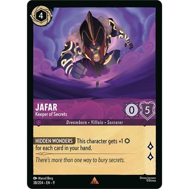 Jafar – Keeper of Secrets (38/204) [Fabled] (ONLINE ORDER ONLY)