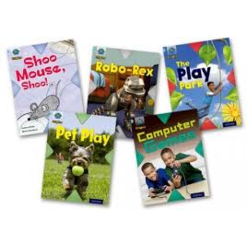 Project X Origins: Light Blue Book Band, Oxford Level 4: Toys and Games: Mixed Pack of 5