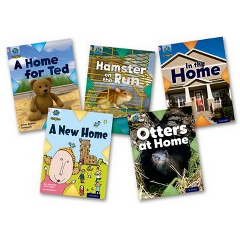 Project X Origins: Pink Book Band, Oxford Level 1+: My Home: Mixed Pack of 5