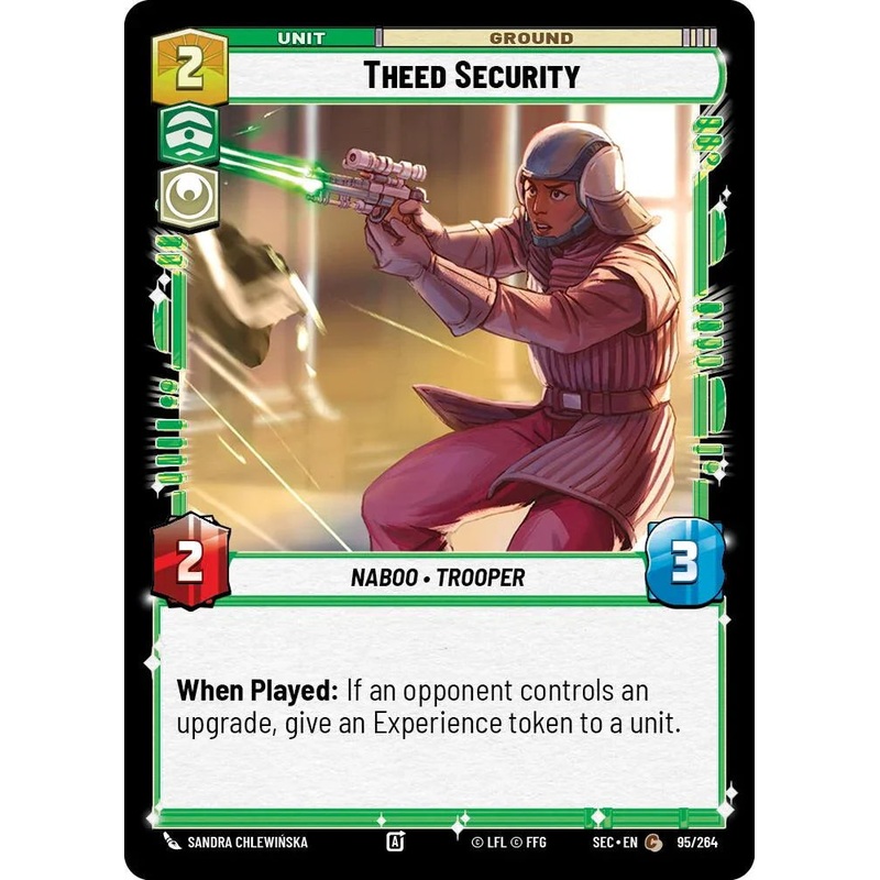 Theed Security (95/264) (95/264) [Secrets of Power] (ONLINE ORDER ONLY)
