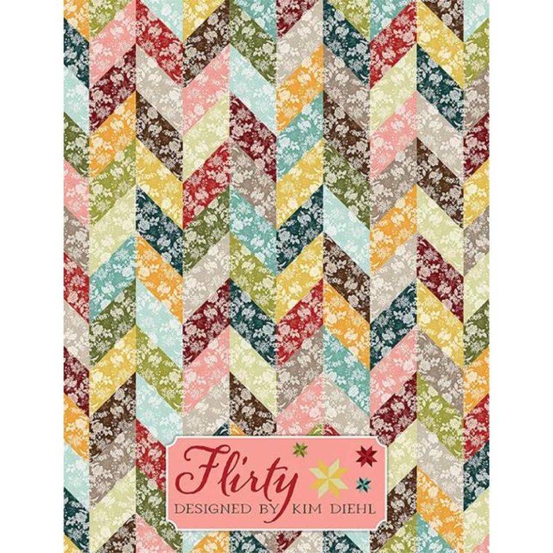 Flirty Quilt Pattern by Kim Diehl for Its Sew Emma (ONLINE ORDER ONLY)