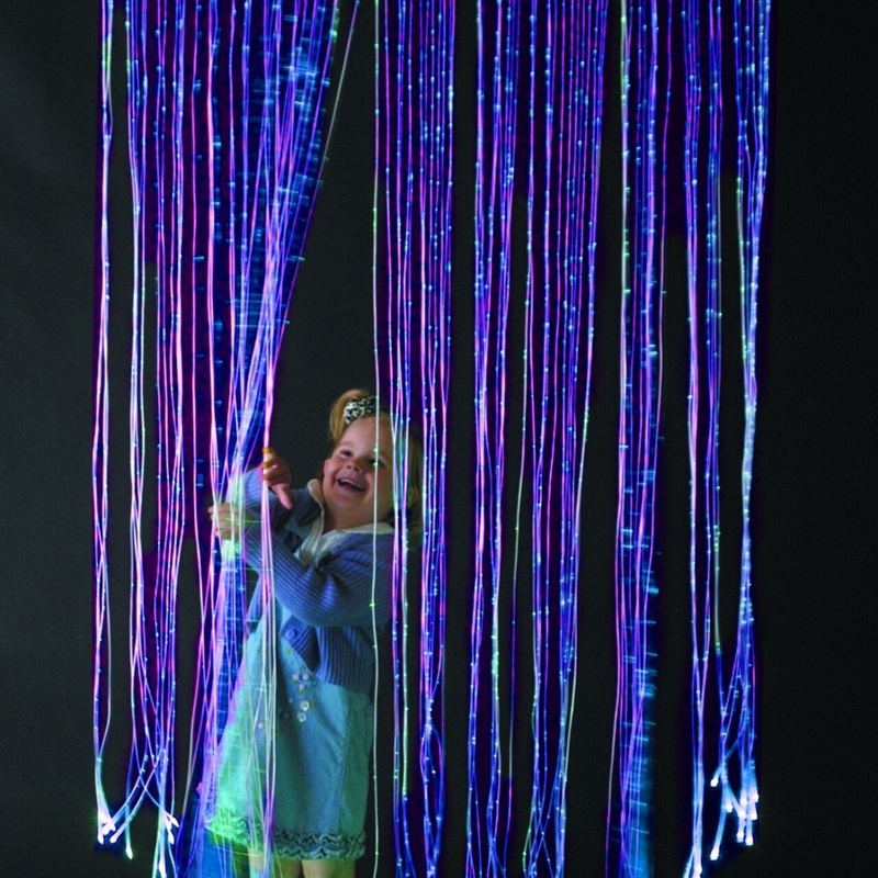 UV Fibre Optic  Curtain