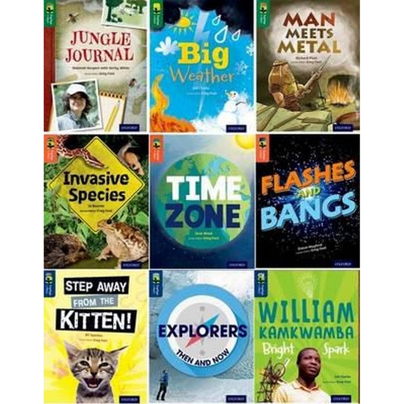 Oxford Reading Tree TreeTops inFact: Level 12-14: Pack of 9