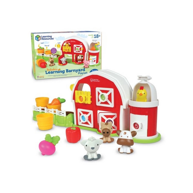 Peekaboo Learning Barnyard Playset