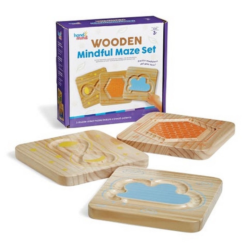 Wooden Mindful Maze Set