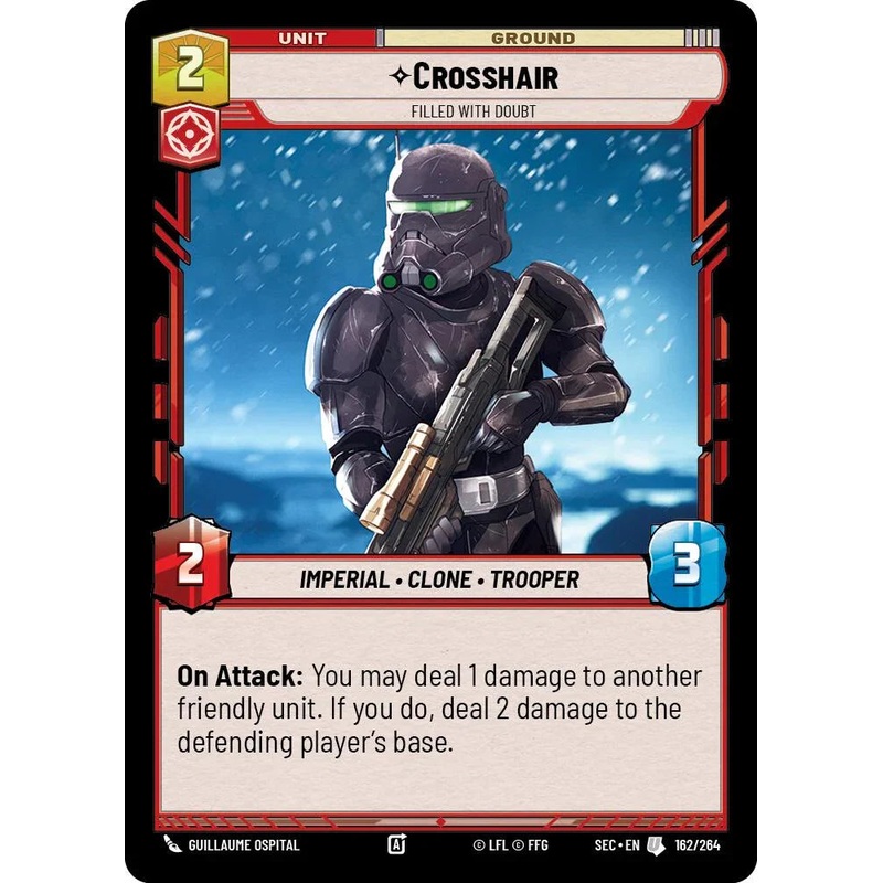 Crosshair (162/264) – Filled With Doubt (162/264) [Secrets of Power] (ONLINE ORDER ONLY)