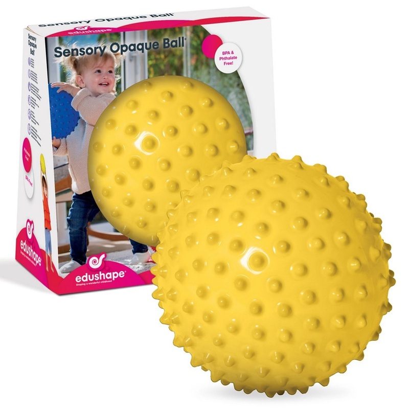 Edushape The Original Sensory Ball, Opaque 7 -Yellow,