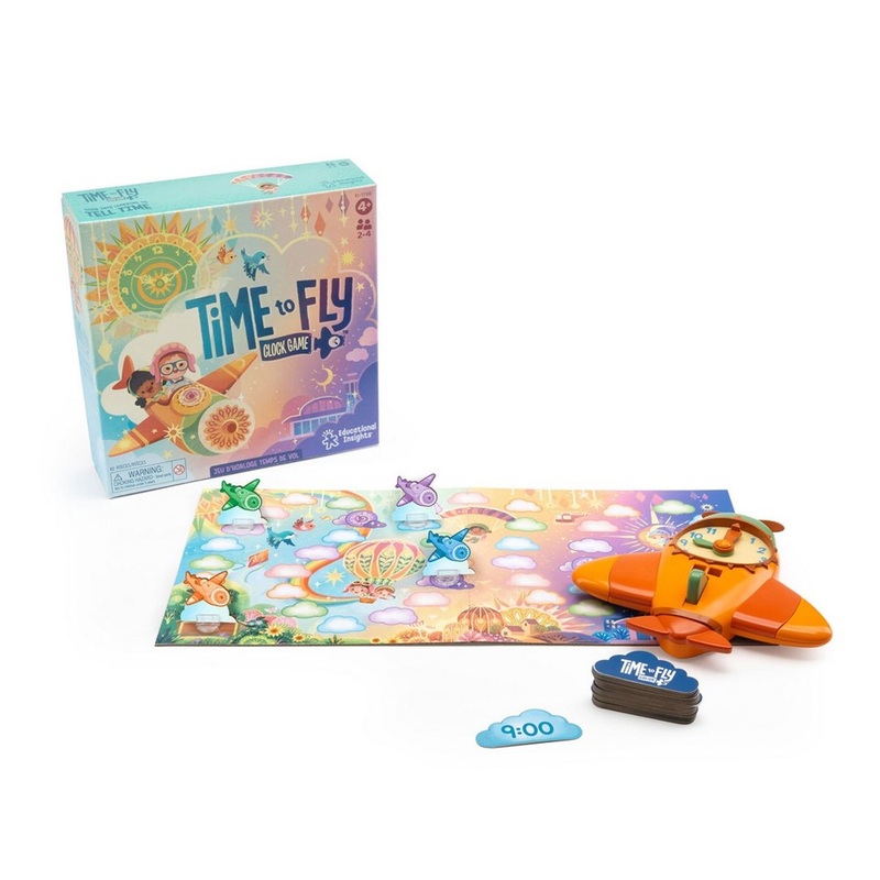 Learning Resources Time to Fly Clock Game
