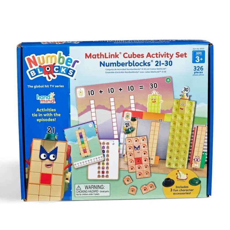 MathLink Cubes Numberblocks 21-30 Activity Set