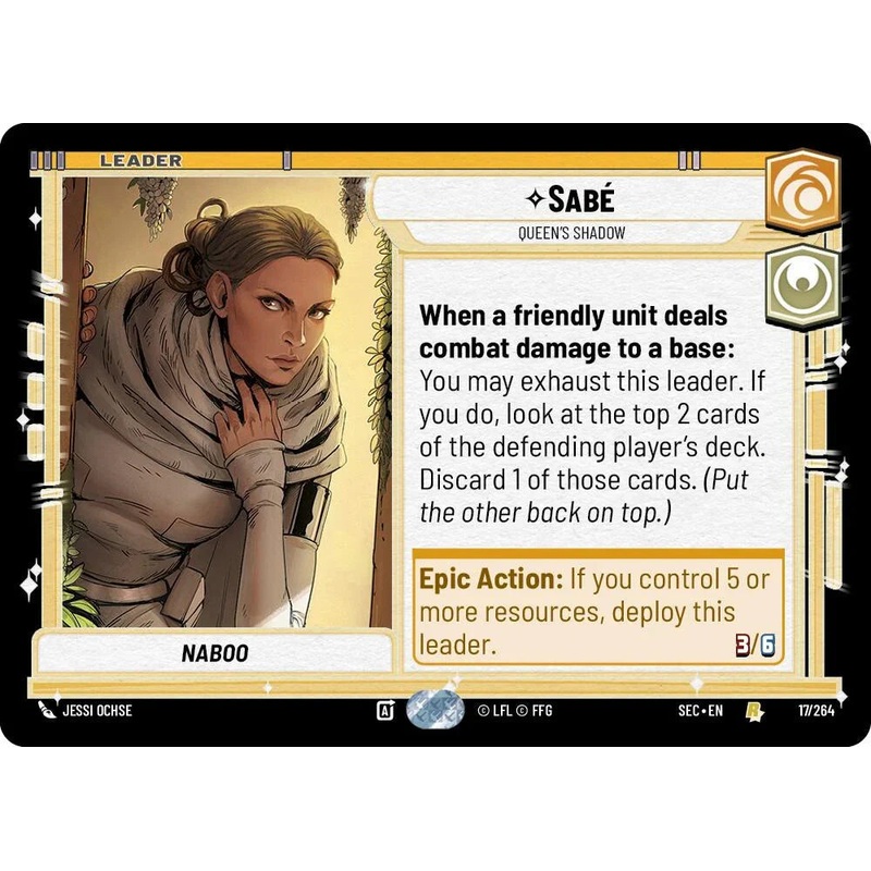 Sabe (17/264) – Queen’s Shadow (17/264) [Secrets of Power] (ONLINE ORDER ONLY)