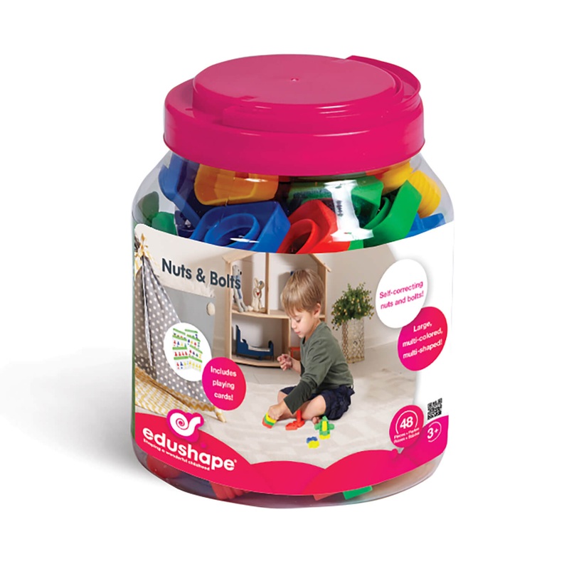 Edushape Nuts & Bolts (48 pcs)