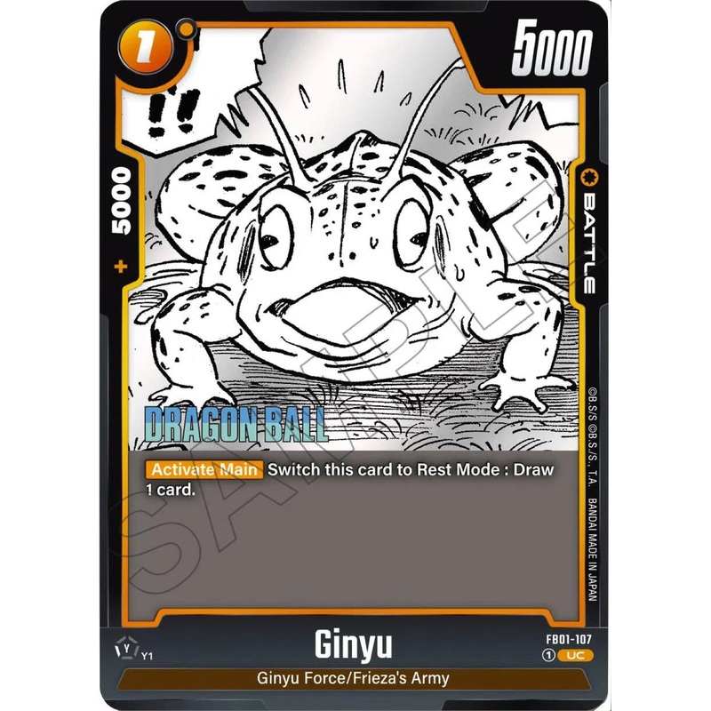 Ginyu (FB01-107) [Manga Booster 02] (ONLINE ORDER ONLY)