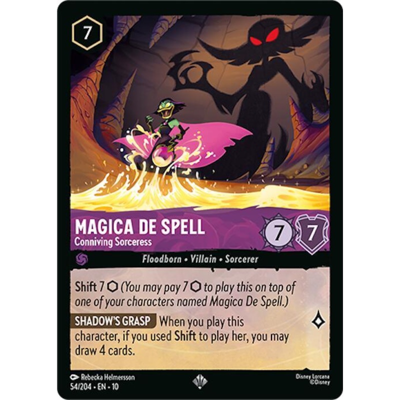 Magica De Spell – Conniving Sorceress (54/204) [Whispers in the Well] (ONLINE ORDER ONLY)