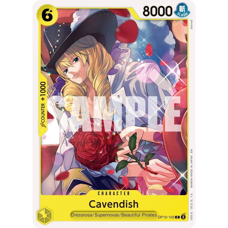 Cavendish (OP10-105) (Reprint) [Premium Booster -The Best- Vol. 2] (ONLINE ORDER ONLY)