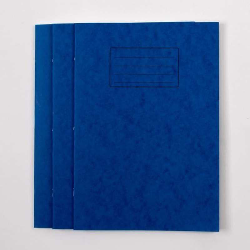 Classmates A4 Exercise Book 80 Page, 10mm Squared, Blue  Pack of 50