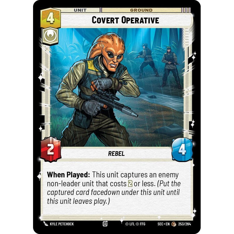 Covert Operative (253/264) (253/264) [Secrets of Power] (ONLINE ORDER ONLY)