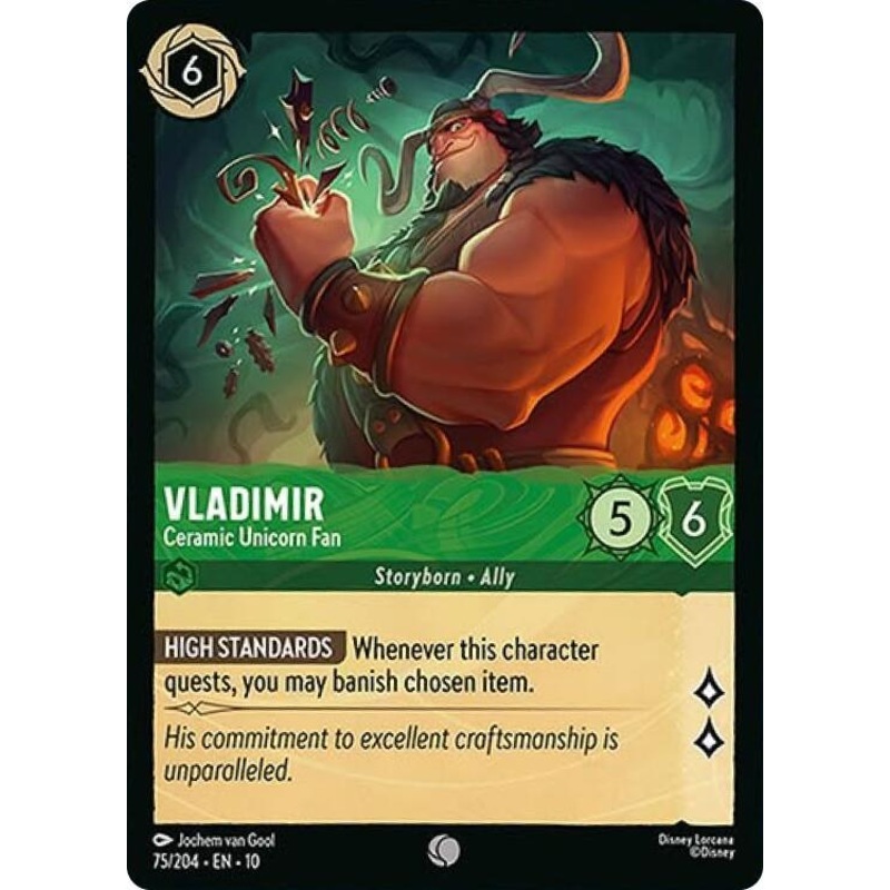 Vladimir – Ceramic Unicorn Fan (75/204) [Whispers in the Well] (ONLINE ORDER ONLY)