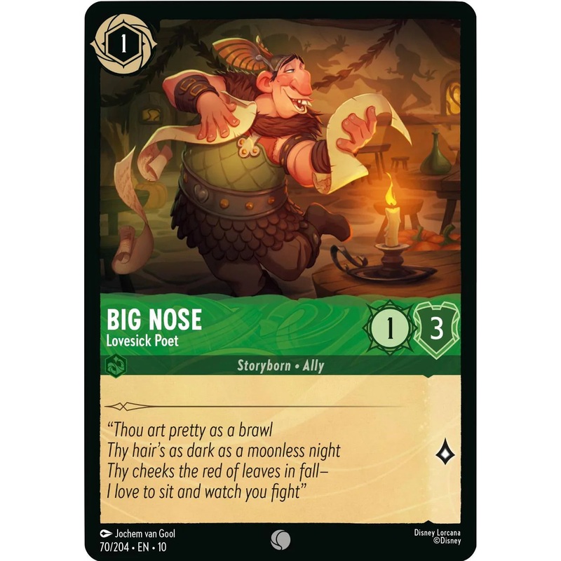 Big Nose – Lovesick Poet (70/204) [Whispers in the Well] (ONLINE ORDER ONLY)