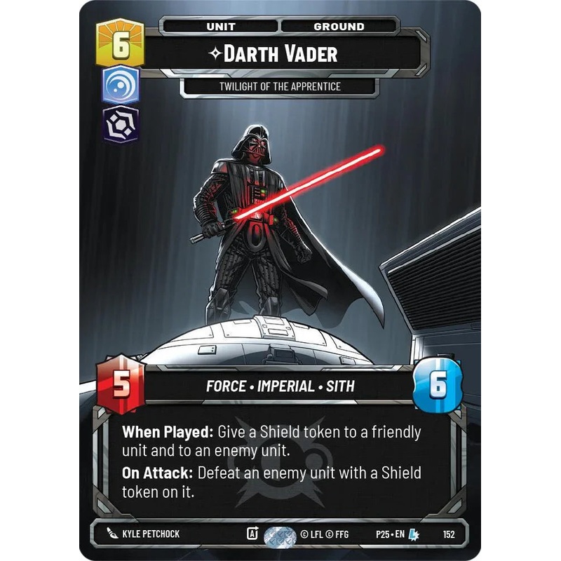 Darth Vader – Twilight of the Apprentice (152) (152) [Sector and Regional Promos: Season 1] (ONLINE ORDER ONLY)