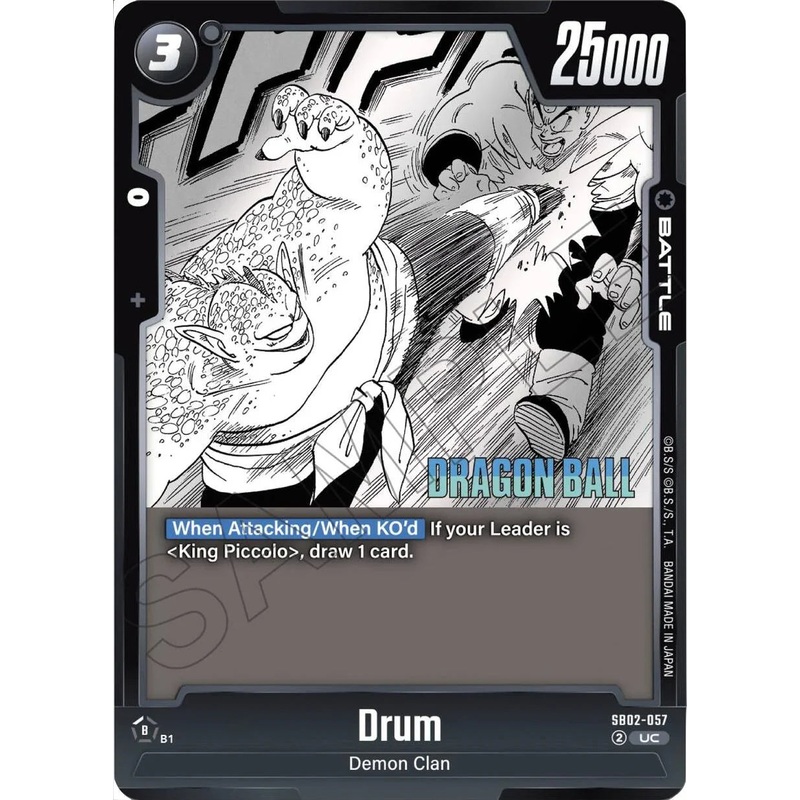 Drum [Manga Booster 02] (ONLINE ORDER ONLY)