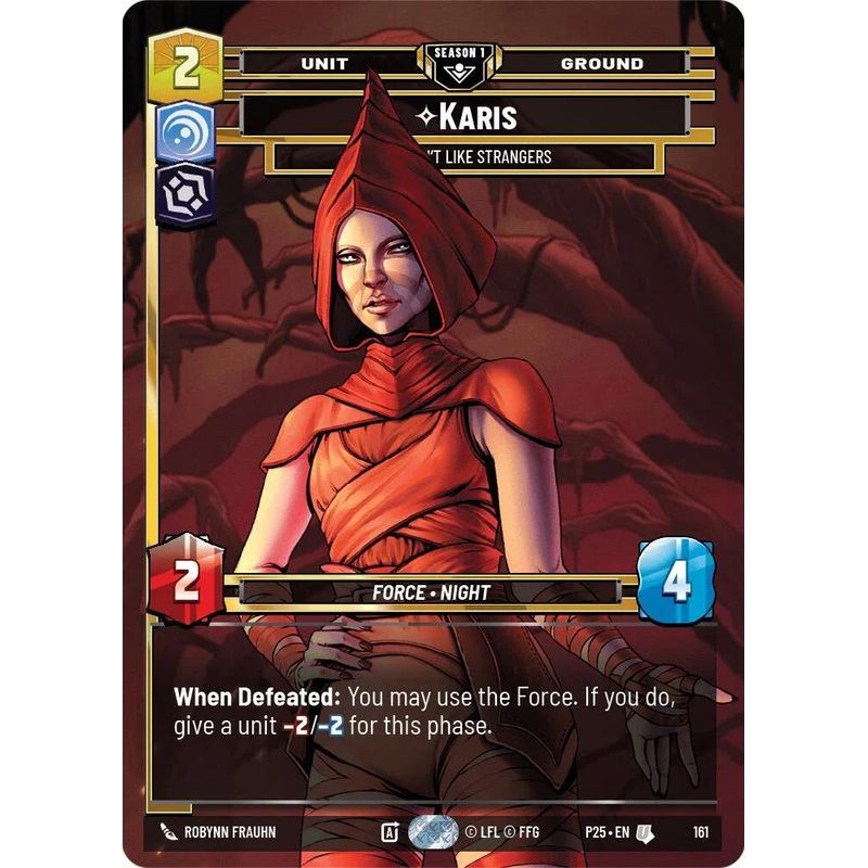 Karis – We Don’t Like Strangers (161) (161) [Sector and Regional Promos: Season 1] (ONLINE ORDER ONLY)