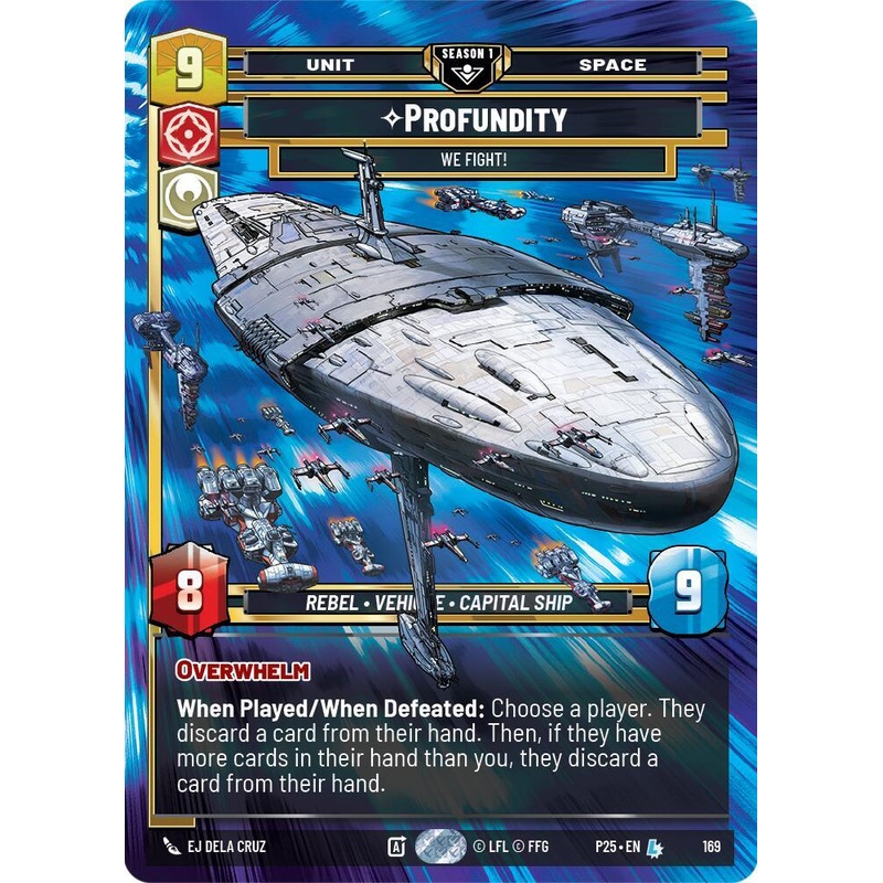 Profundity – We Fight! (169) (169) [Sector and Regional Promos: Season 1] (ONLINE ORDER ONLY)